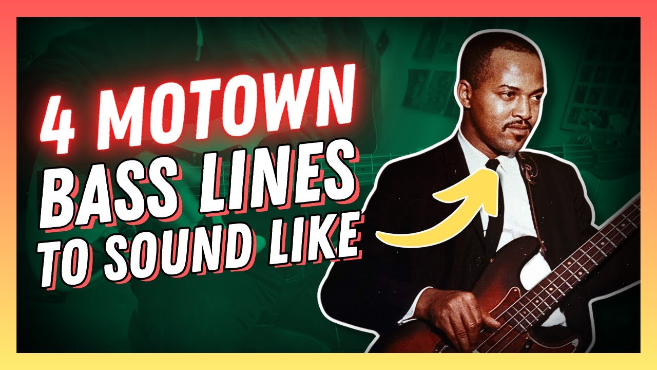 The Only 4 Motown Bass Lines You’ll Ever Need To Sound Like James Jamerson | Toolbox Bass Lines
