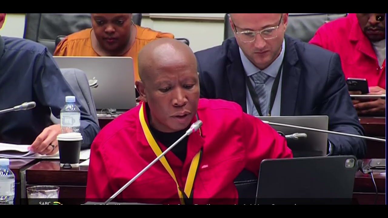 MALEMA GRILLS PAUL O'SULLUVAN