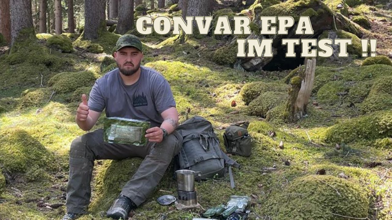 EPA- Test/Vorstellung ! Was kann die EPA von Convar-Food? #military #survival #bushcraft
