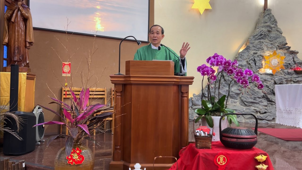 ✝️加爾默羅教堂主日彌撒🙏梁神父主禮🗓️20260215