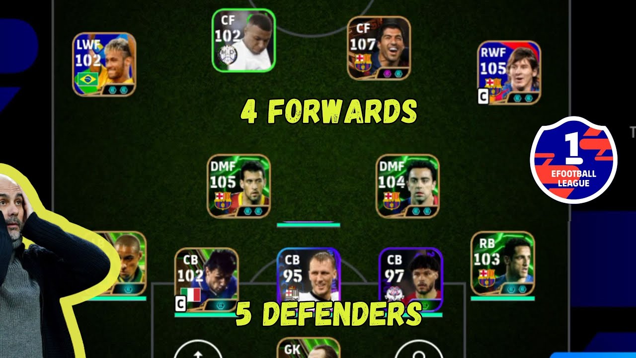 Using 5-3-2 Formation to reach AI Division 1 #efootball #pes