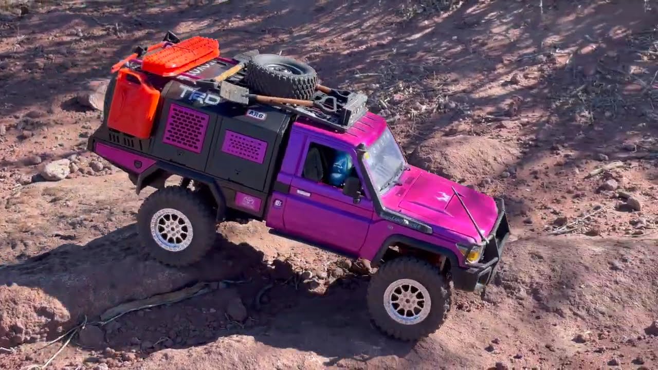 MN 82 s Toyota Land Cruiser 1/12 on Trail