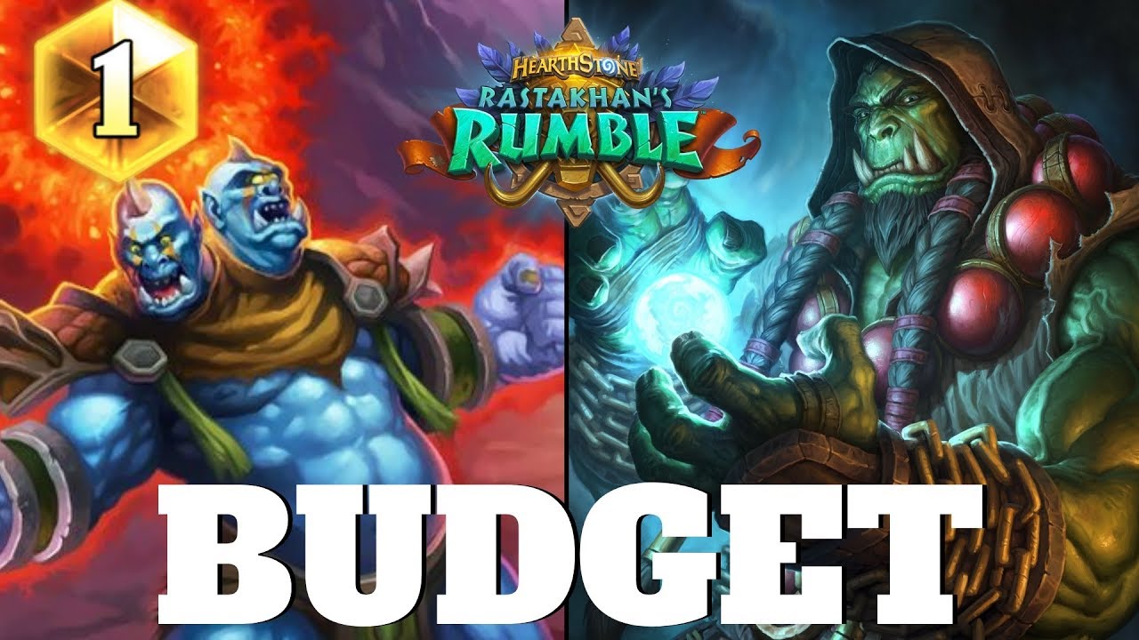 Hearthstone BUDGET SHAMAN for easy Legend! Hearthstone Rastakhan's Rumble Budget Decks #6 (2019)