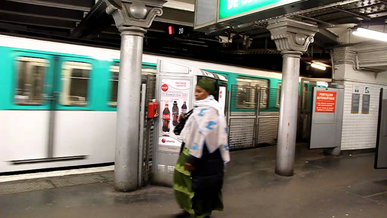 MP59 & MP89 Paris line 4 at Porte d'Orleans terminus 2012