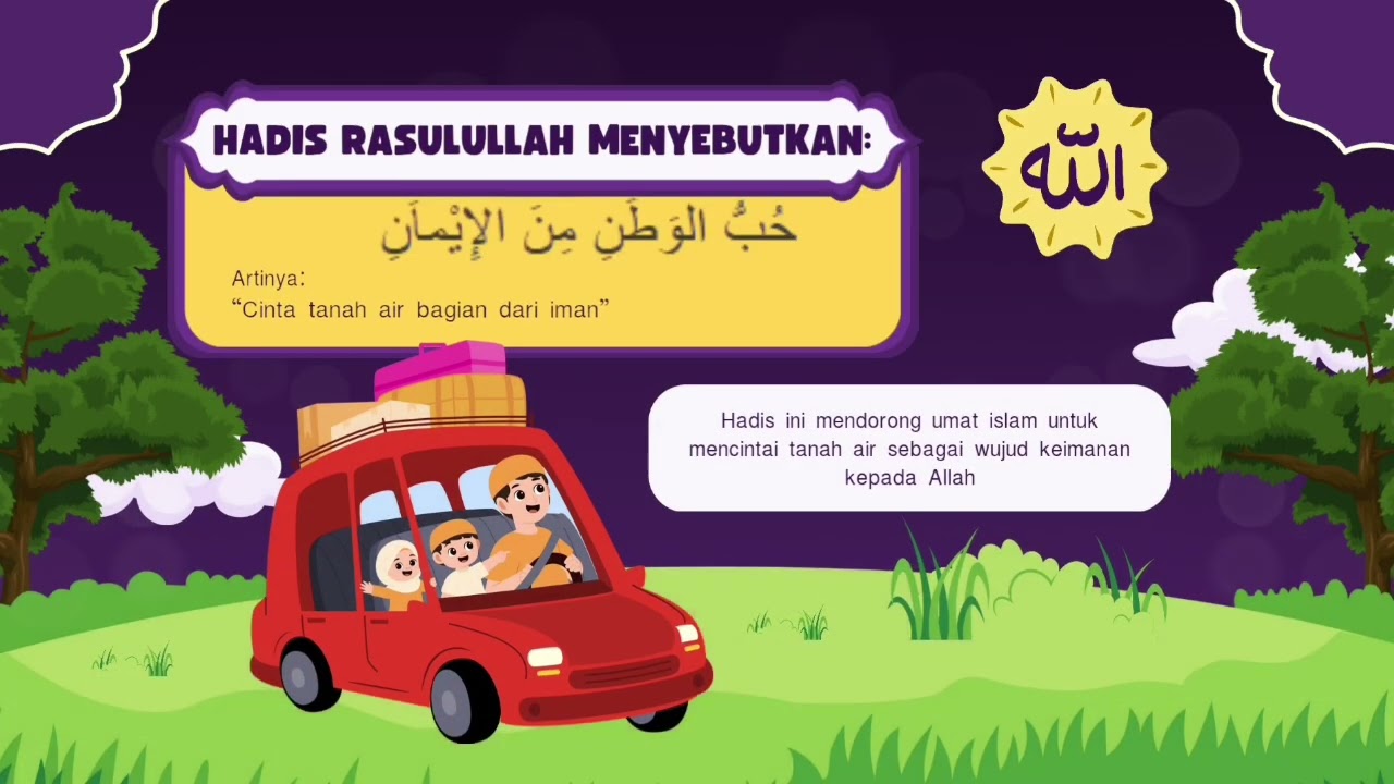 Materi Kelas 8 Al - Qur'an  Dan Hadist  : Cinta Tanah Air 