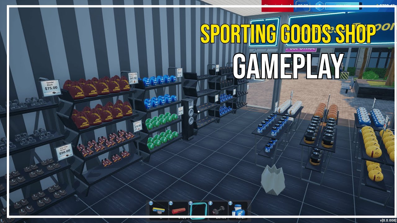 Sporting Goods Shop Gameplay (Ultra Settings - 60 fps)