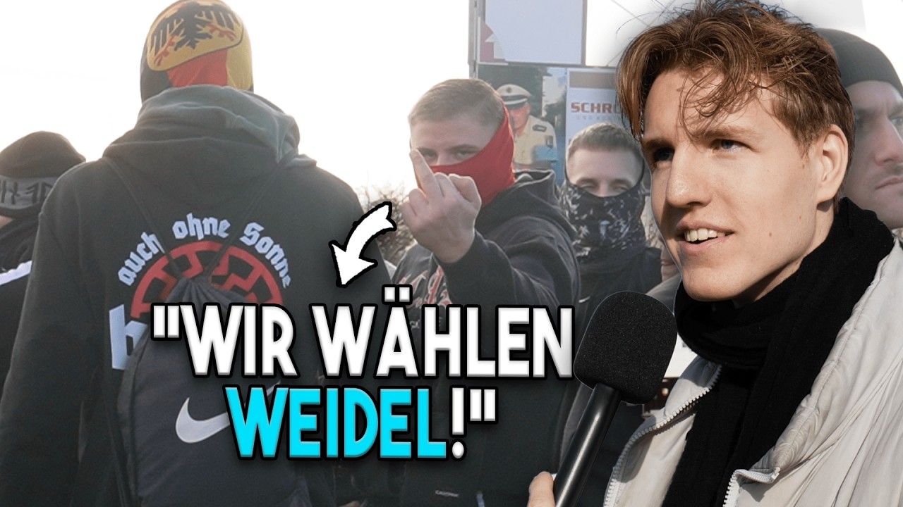 Zwischen Nazis, Wutb&uuml;rgern & Antifa💀 - ich war auf dem AFD-Wahlkampfauftakt...