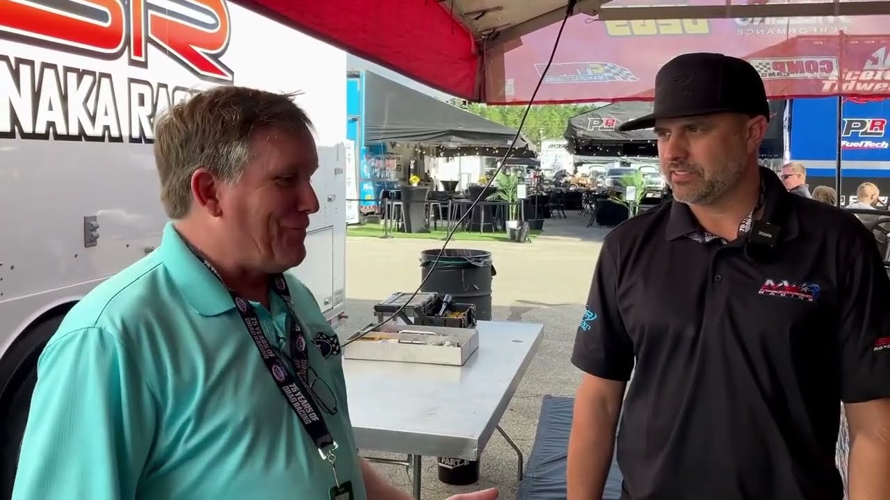 Justin Elkes of Modern Racing talks about his Pro Mod at the 2026 Gatornationals