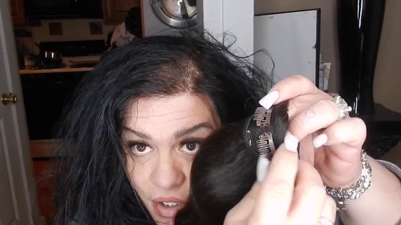 Hide Your Bald Spots ANYWHERE With These Human Hair No Track Pieces