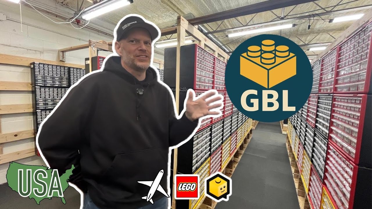 LEGO OVERLOAD! Touring The Great Brick Lab Bricklink Store