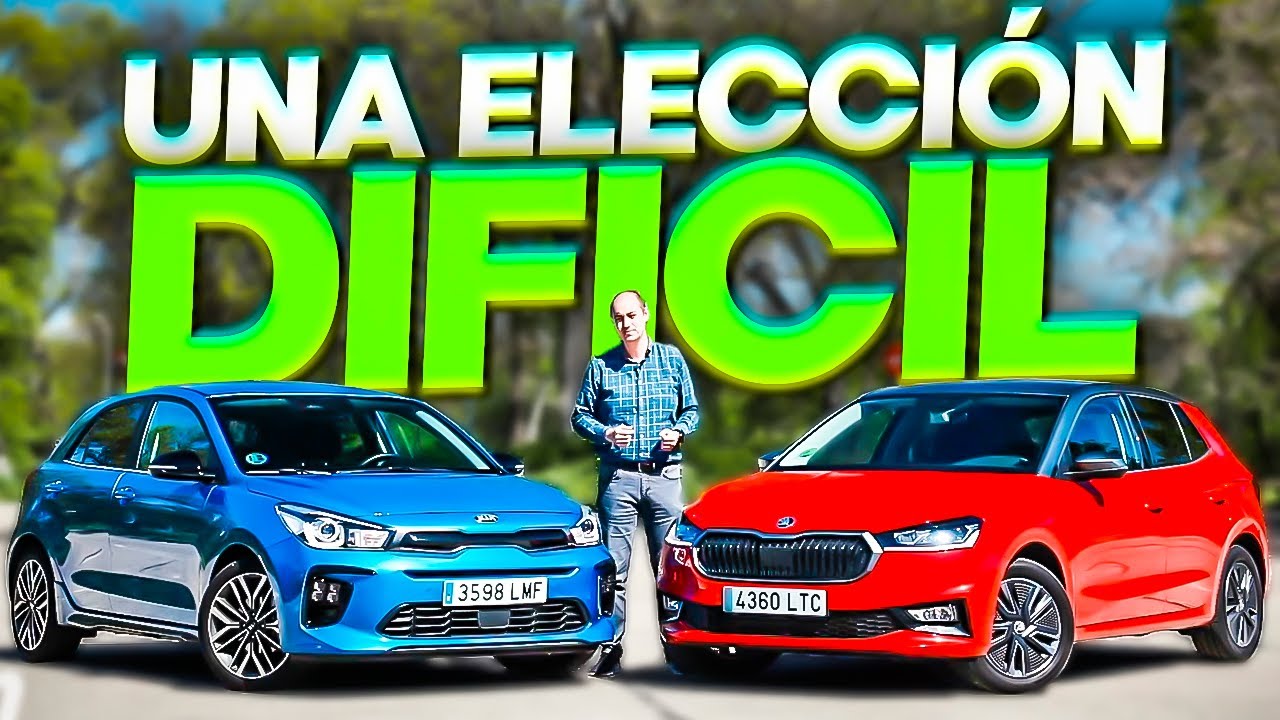 ¡SÚPER OPCIONES! ⚠️ KIA RIO VS SKODA FABIA | Comparativa