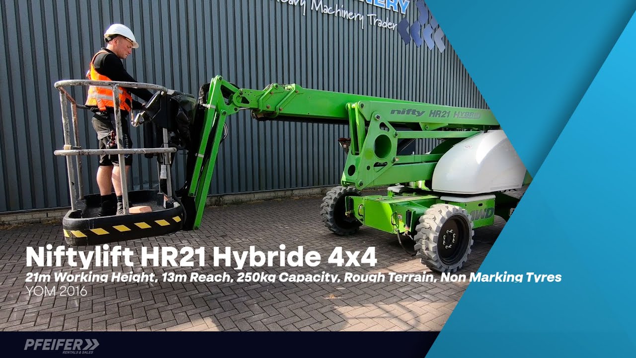 Niftylift HR21 4x4 Hybrid 2016