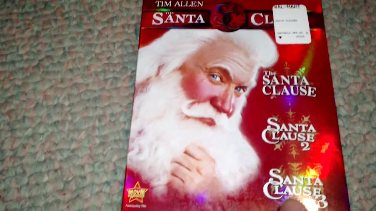Трилогия «Санта-Клаус» — распаковка DVD!!