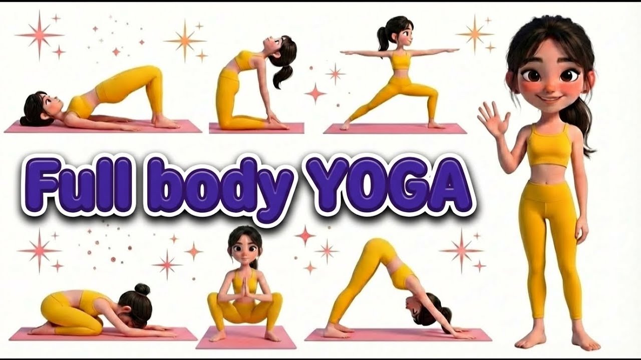 Yoga for Kids | Full Body Yoga | Yoga for Kids | Yoga for Children | Easy Yoga Poses