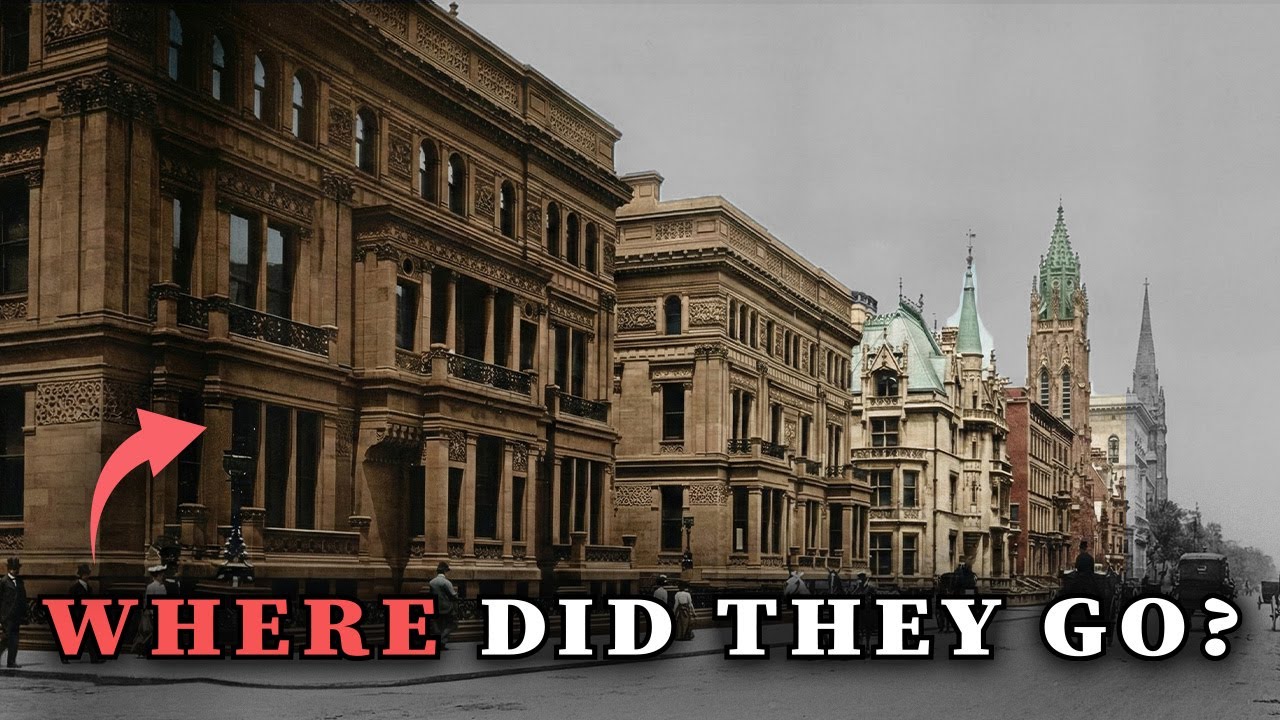 The Tragic Story of The Forgotten Gilded Age Mansions of Fifth Avenue