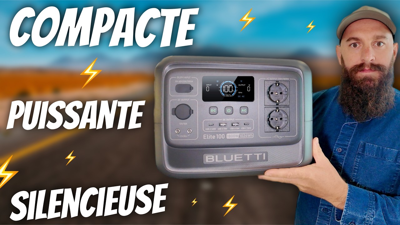 BLUETTI Elite 100 V2 : La Batterie Nomade Idéale pour vos  Road Trip en Van Aménagé !