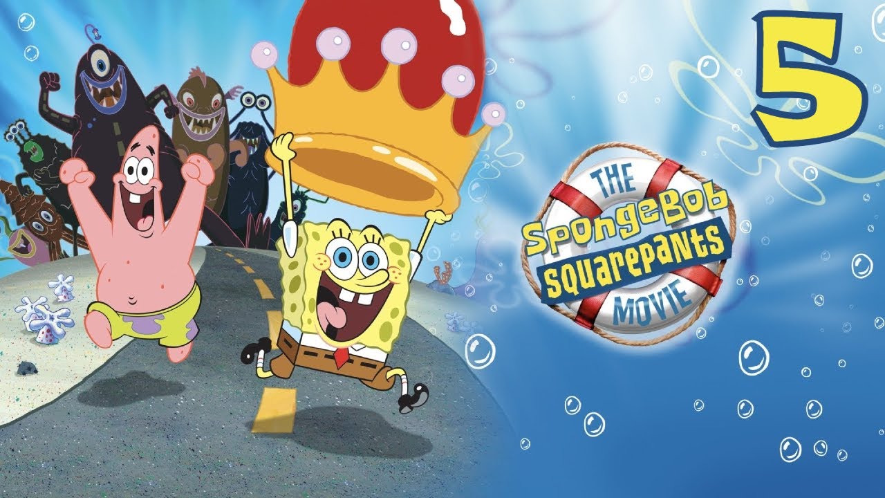 The SpongeBob SquarePants Movie - Level 5 - Rub a Dub Dub, Slip Slide in the Tub [HD] (PS2)