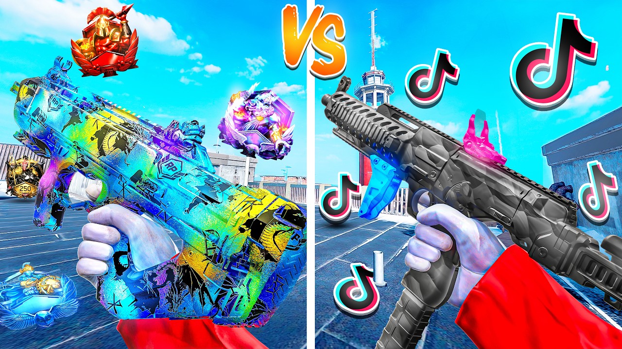 TIKTOK vs RANKED LOADOUTS on Warzone Rebirth Island
