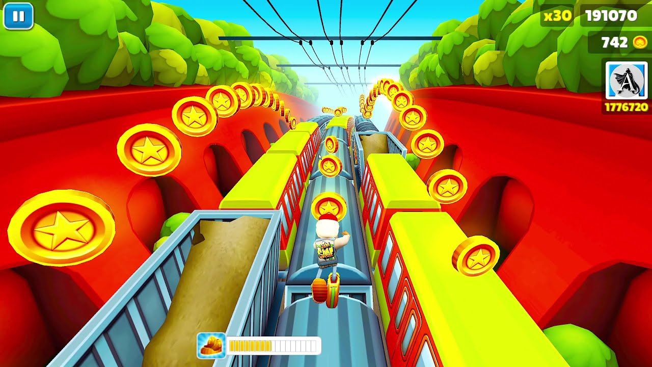 Subway Surfers (2025) - Akuvm - Gameplay (LAPTOP PC HD) [2160P60FPS]