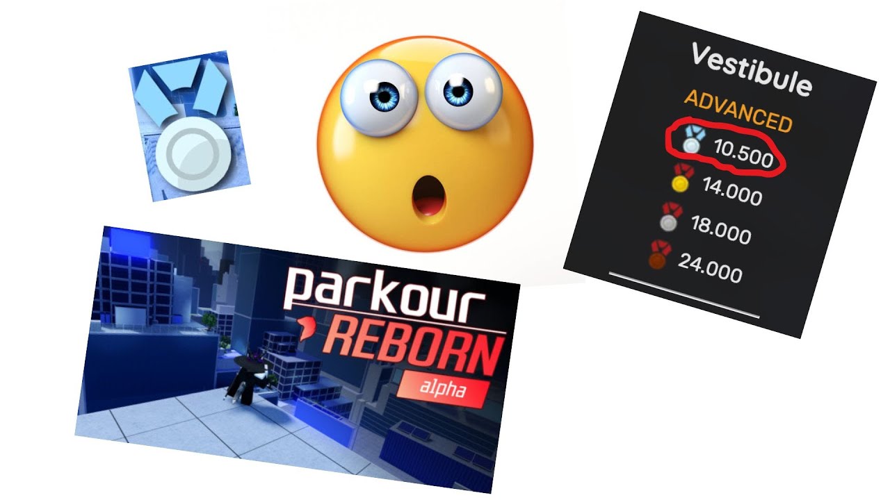 The New *EASIEST* Way to get a PLATINUM MEDAL on Vestibule (Parkour Reborn)