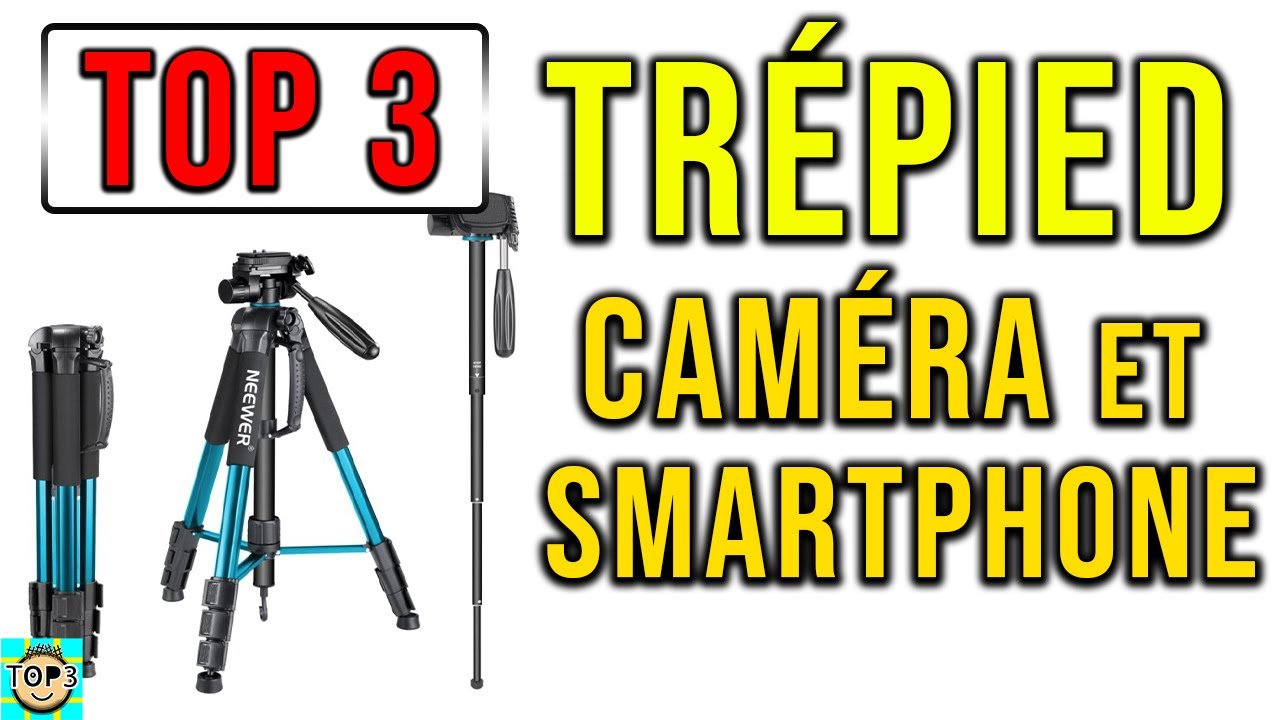 TOP3 ► Meilleur Tr&eacute;pied Smartphone + Appareil photo (2021) ✅