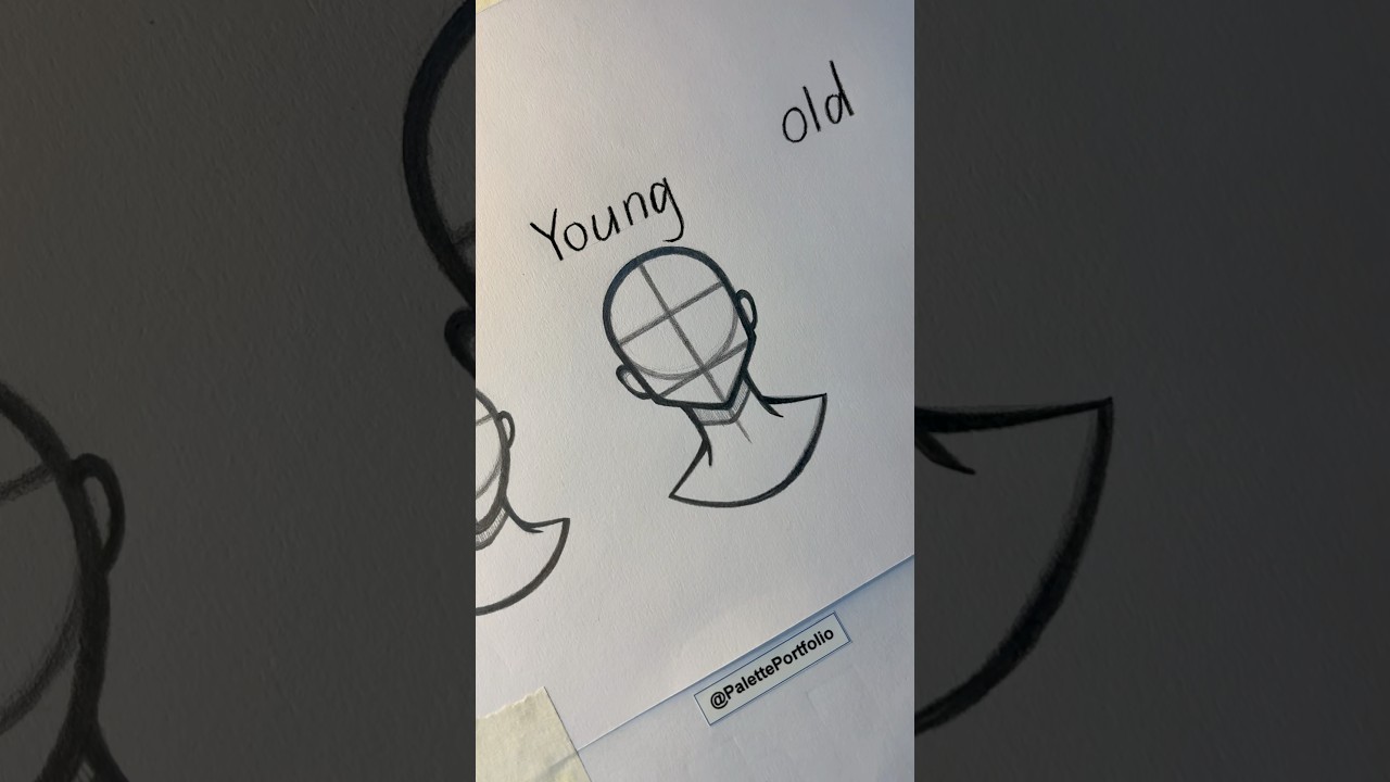 How to draw head. #howtodraw #art #drawing #artist #shorts