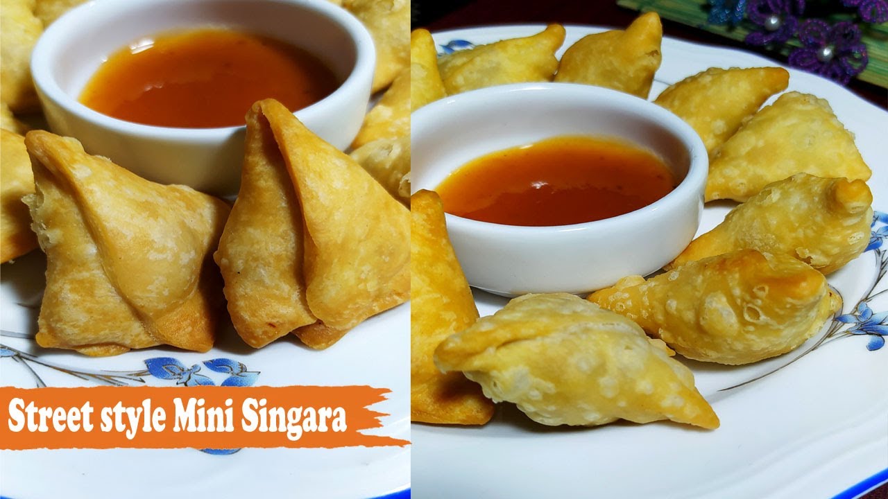 Singara Recipe | Street Style Mini Singara | How to make Singara | Aloo Samosa Recipe