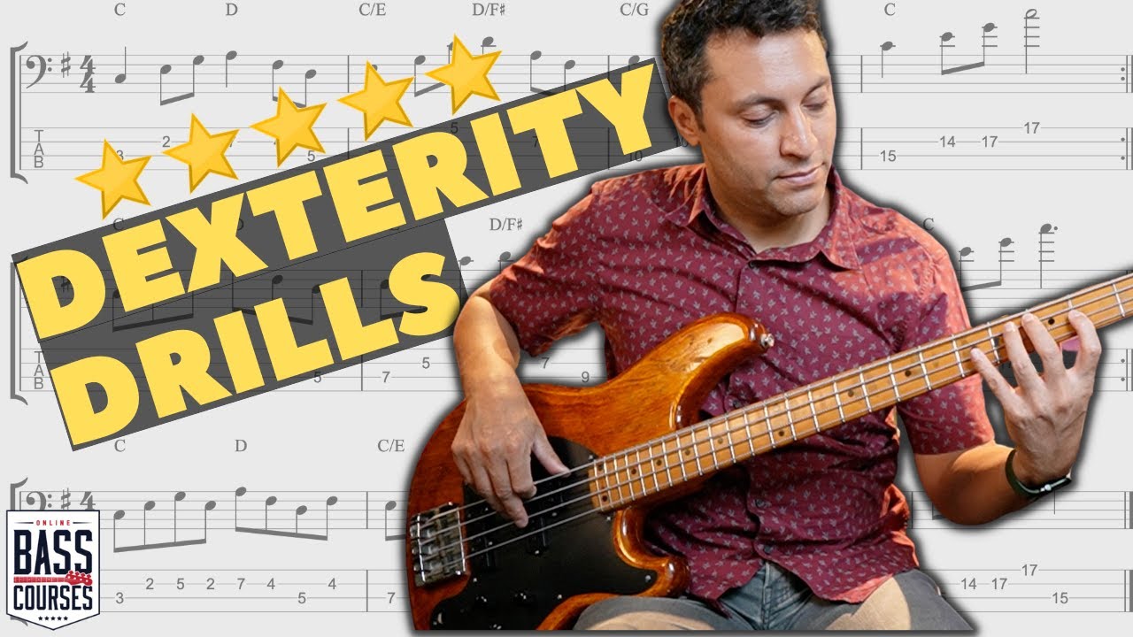Dexterity Bass Guitar Exercise
