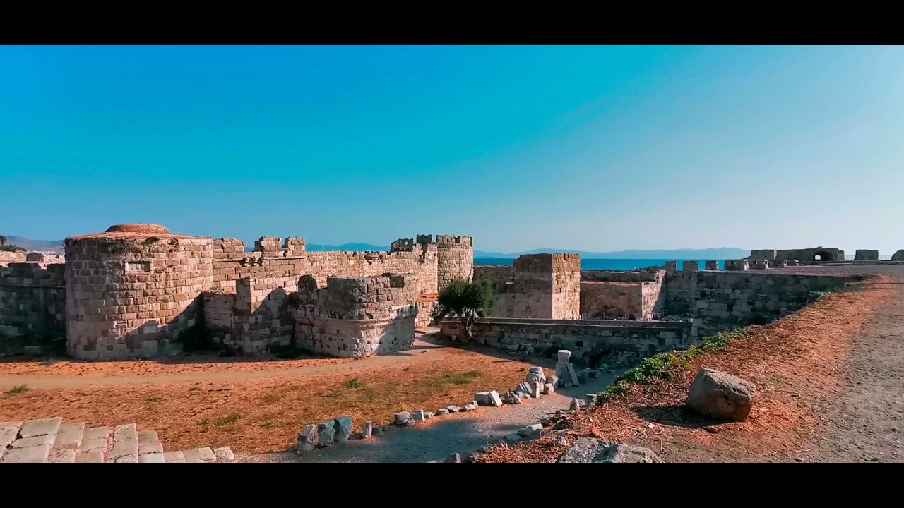 Wyspa Kos zamek Neratzia 2021 - &Epsilon;&lambda;&lambda;ά&delta;&alpha; &Kappa;&omega;&sigmaf; &Kappa;ά&sigma;&tau;&rho;&omicron; &Nu;&epsilon;&rho;&alpha;&tau;&zeta;&iota;ά&sigmaf;  -  Greece Kos island Neratzia Castle