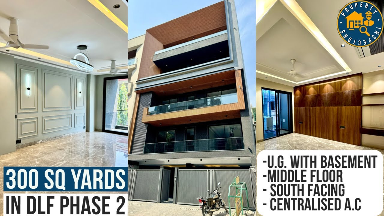 (No Brokerage) 300 Gaj 4BHK with Basement Luxury Builder Floor in DLF Phase 2 Gurgaon