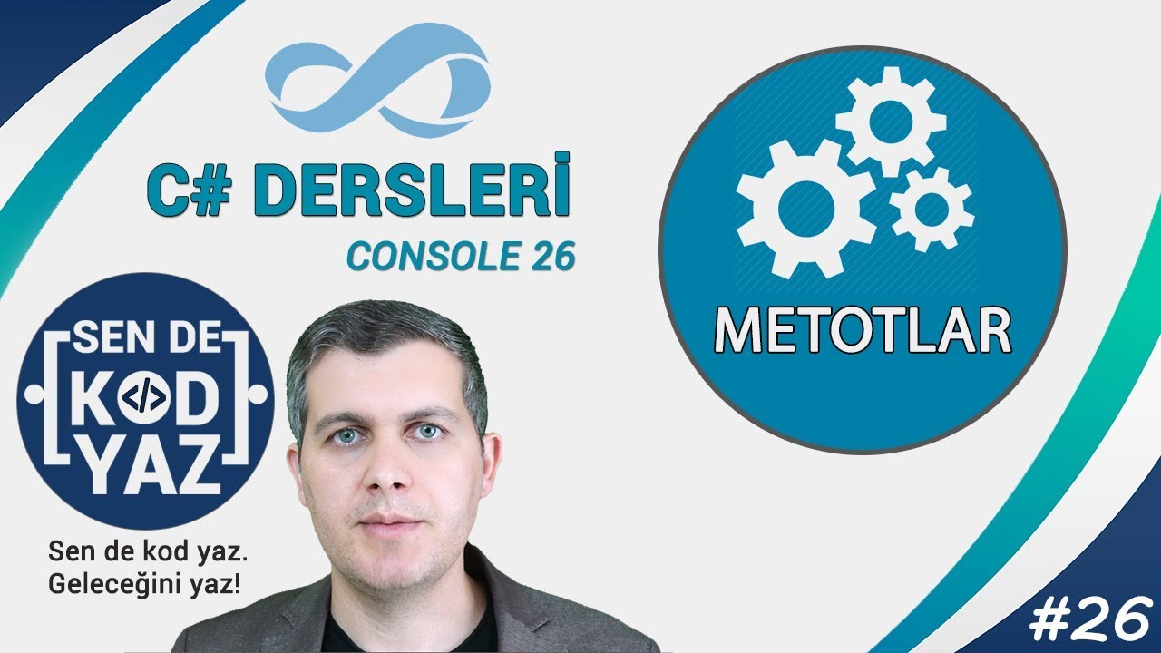 C# Dersleri, C# Metotlar (C# Methods), Visual Studio C# Dersleri