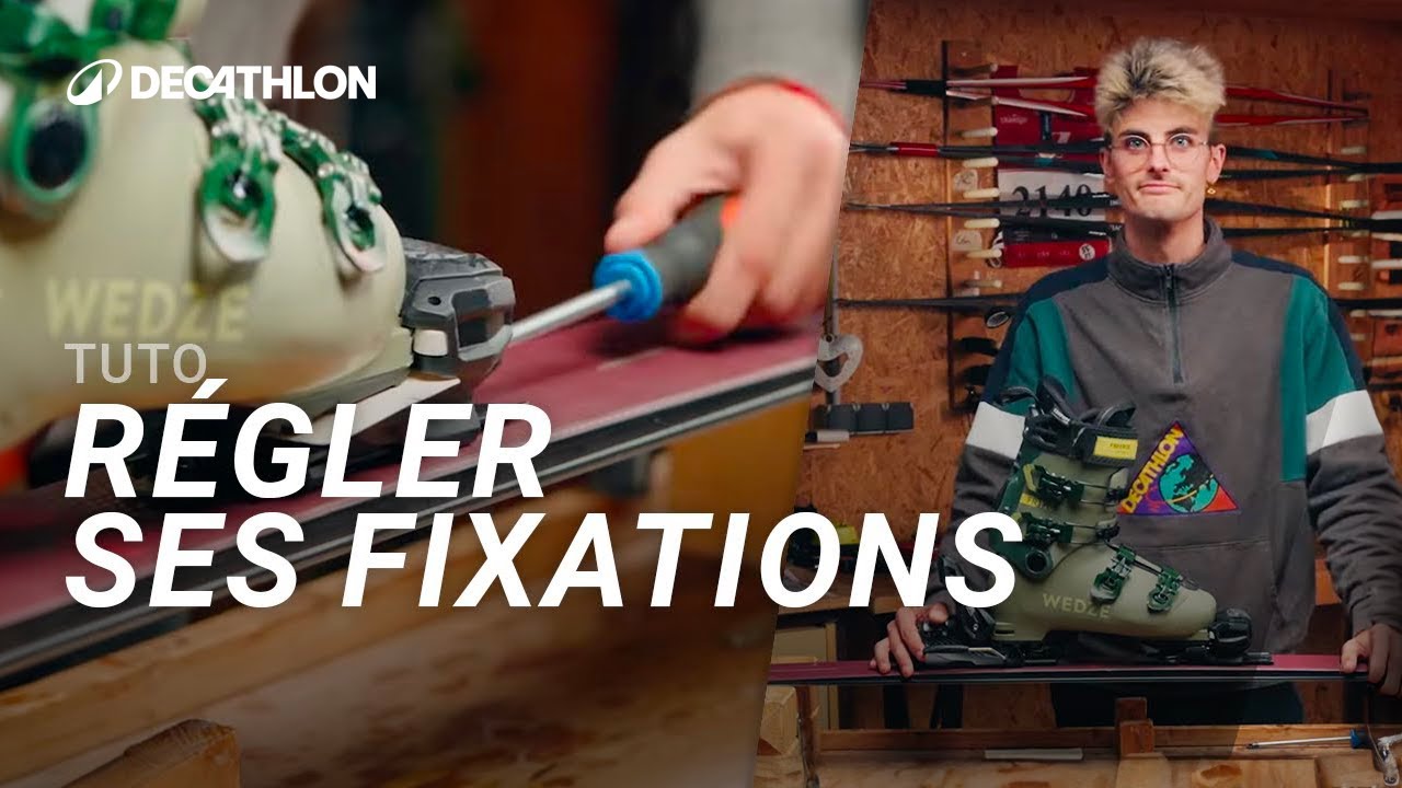 TUTO - Comment bien régler ses fixations de ski ? 🎿 I Decathlon