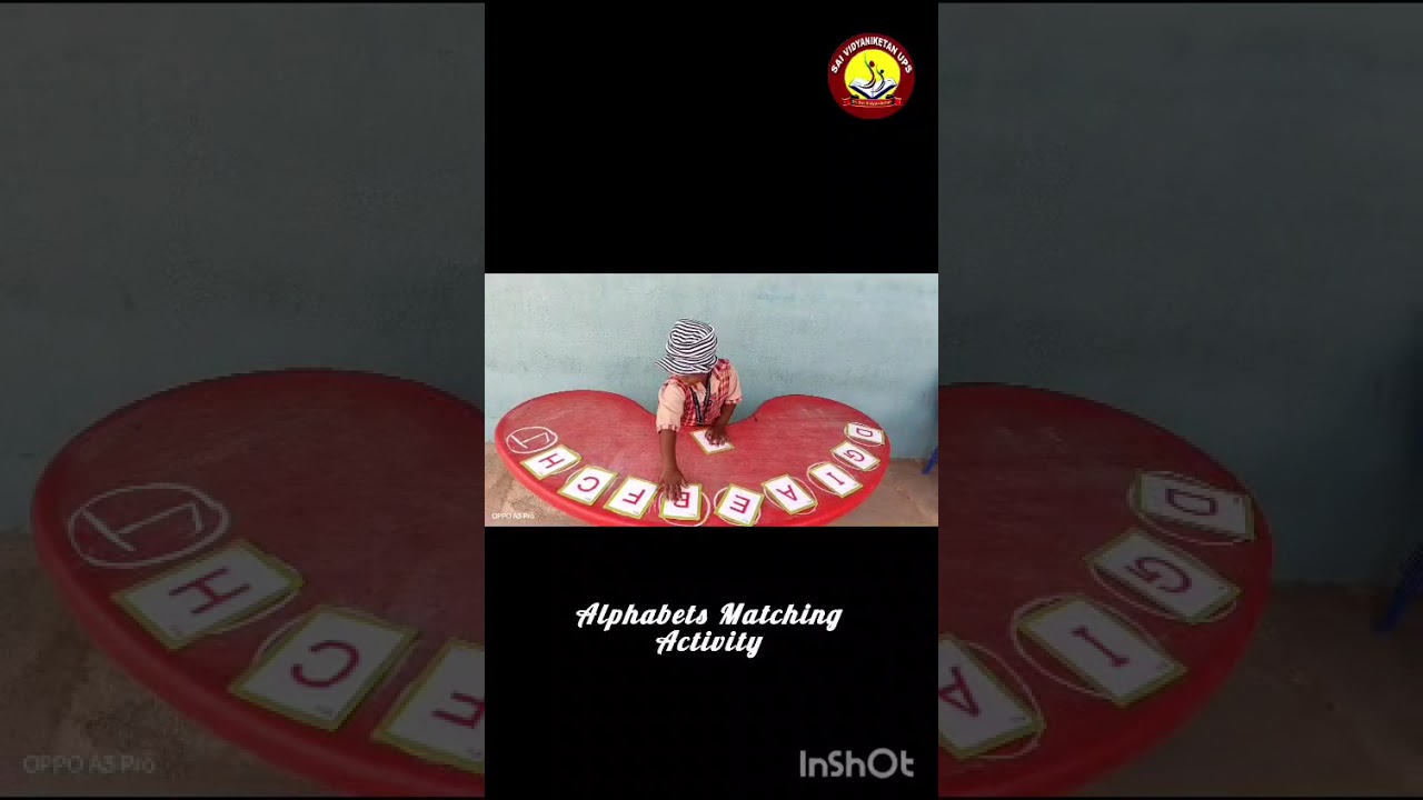 Alphabet letter order activity done by Nursery students #