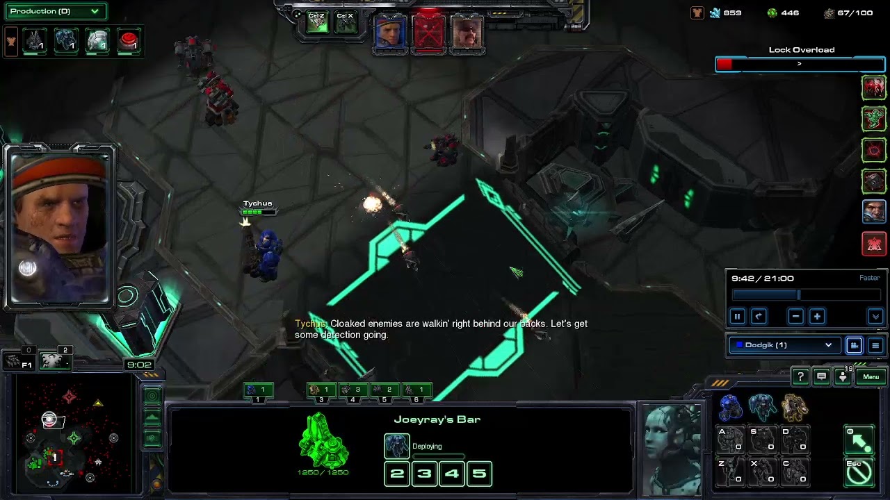 Tychus P2. Thunderdome + void rifts + reanimators