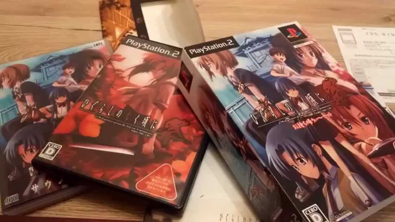 Higurashi no Naku Koro ni Matsuri PS2 Limited Edition Unboxing