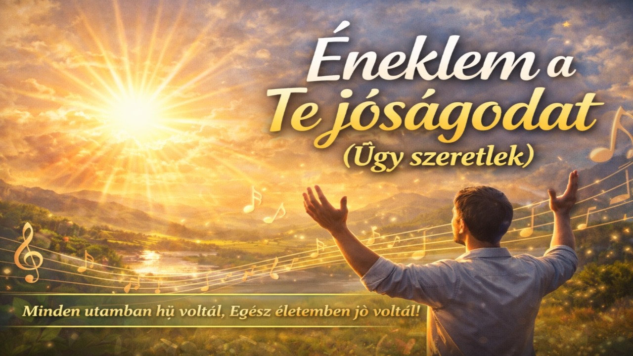 Éneklem a te jóságodat (Úgy szeretlek) – Szöveges videó | Dicsőítő ének