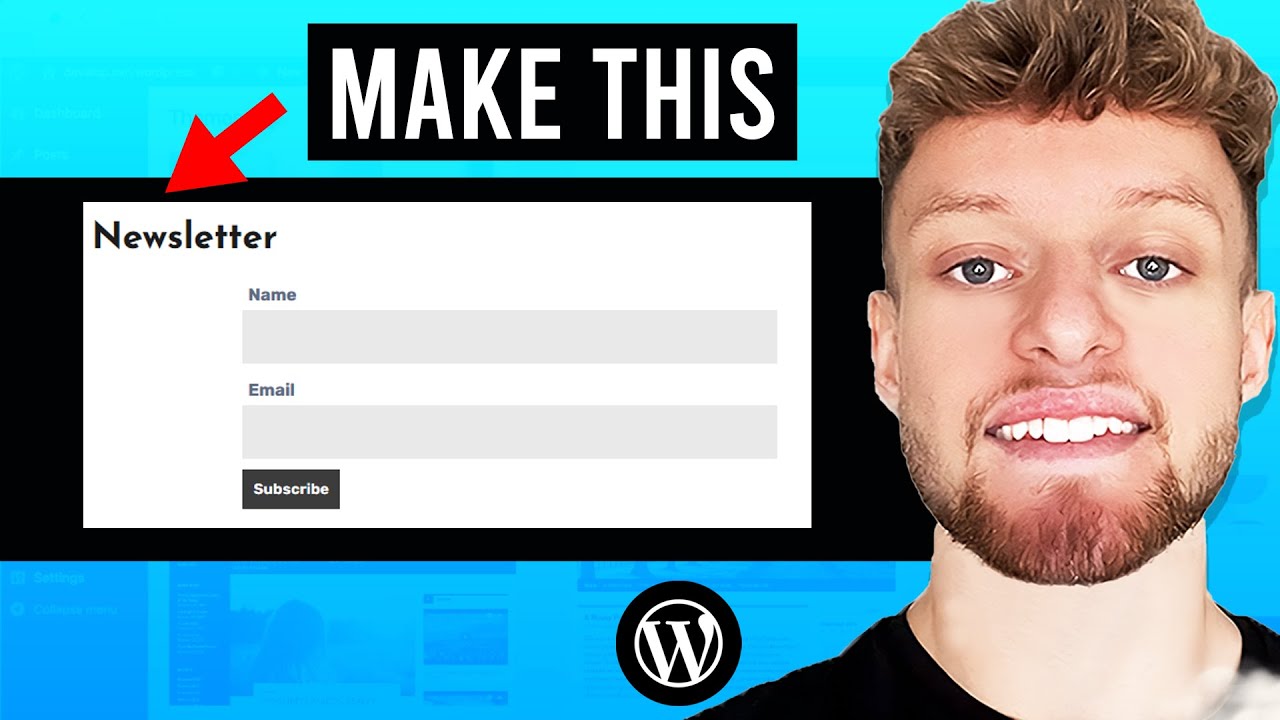 How To Add a Newsletter Signup To WordPress (Quick & Easy)