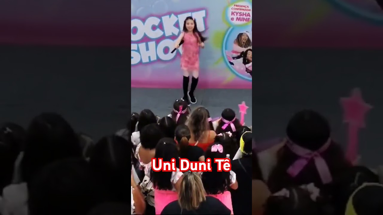 Uni Duni T&ecirc; - Show da Carolina Ferreira #shorts #shortsyoutube