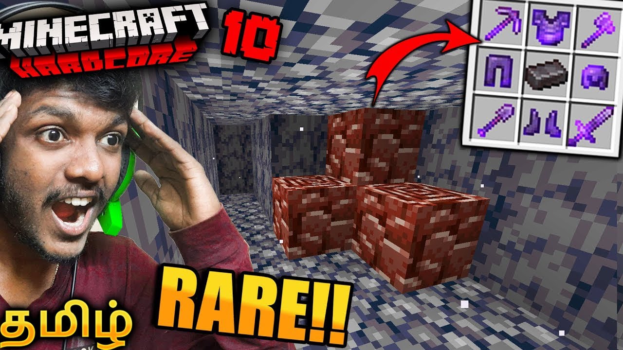 Tamil || We FINALLY Got NETHERITE ARMOUR IN HARDCORE