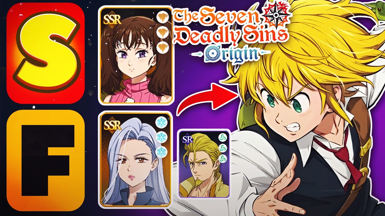 The OFFICIAL 7DS: Origin GLOBAL *DAY 1* TIER LIST