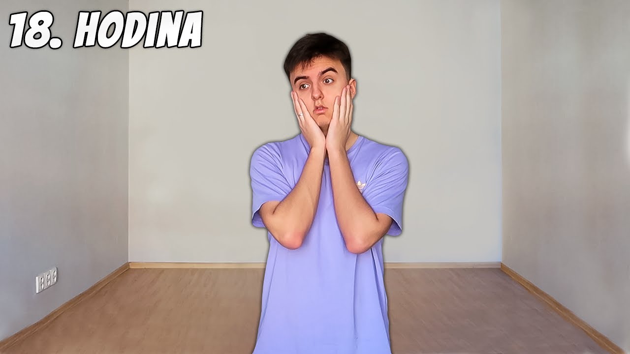 Přežil jsem 24 Hodin v Prázdné Místnosti!