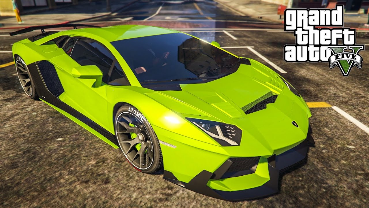 สุดยอดกระทิงดุ (Lamborghini Aventador LP700-4 MOD GTA5)