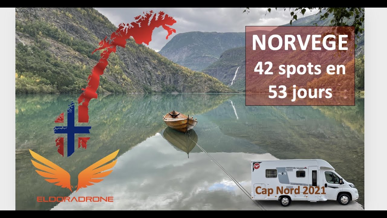 Norvège : 42 spots en 53 jours Roadtrip Cap Nord 2021 Eldoradrone