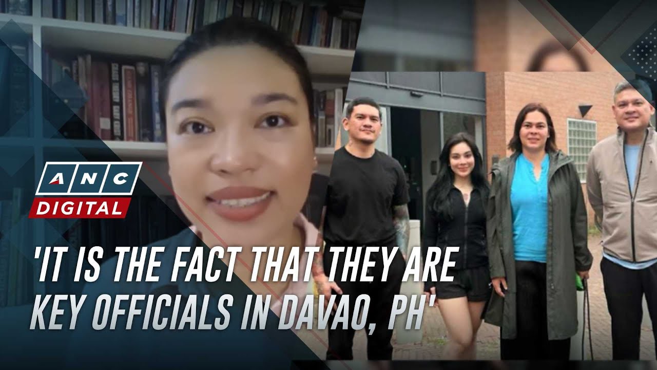 Conti on Duterte siblings: 'Their mere existence in power militates against release'