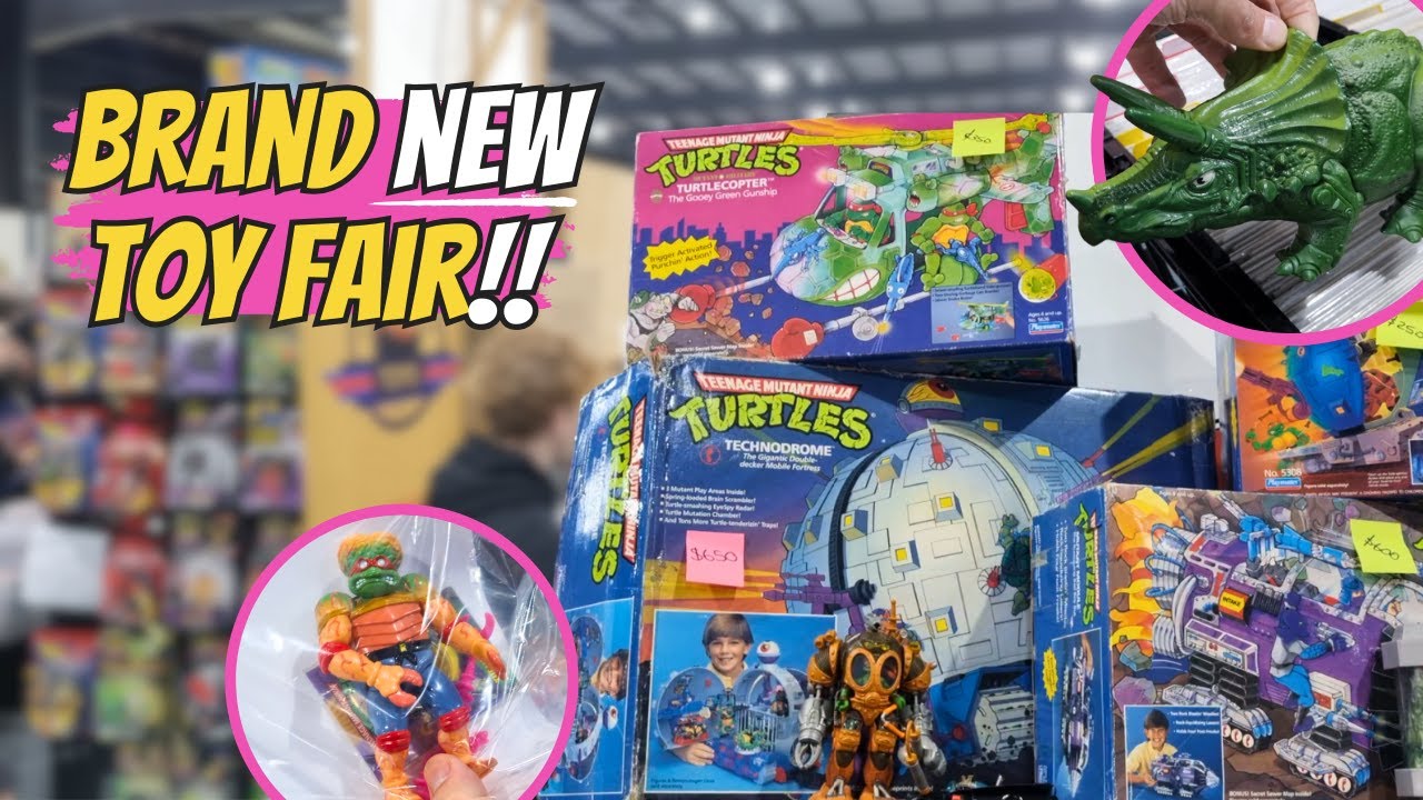 ОХОТА ЗА ИГРУШКАМИ на выставке Collector Con в Ньюкасле! В поисках винтажных игрушек на НОВОЙ ярм...