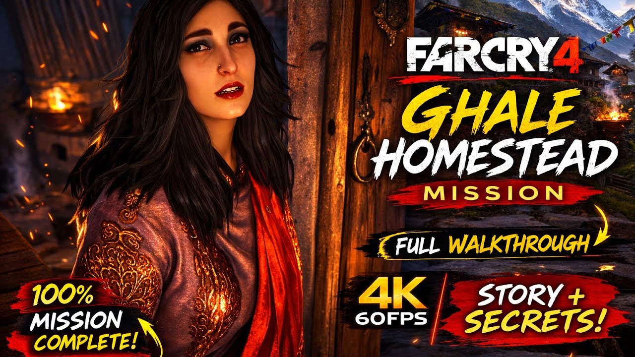 Epic Ghale Homestead Mission – Best Far Cry 4 Walkthrough (No Commentary)