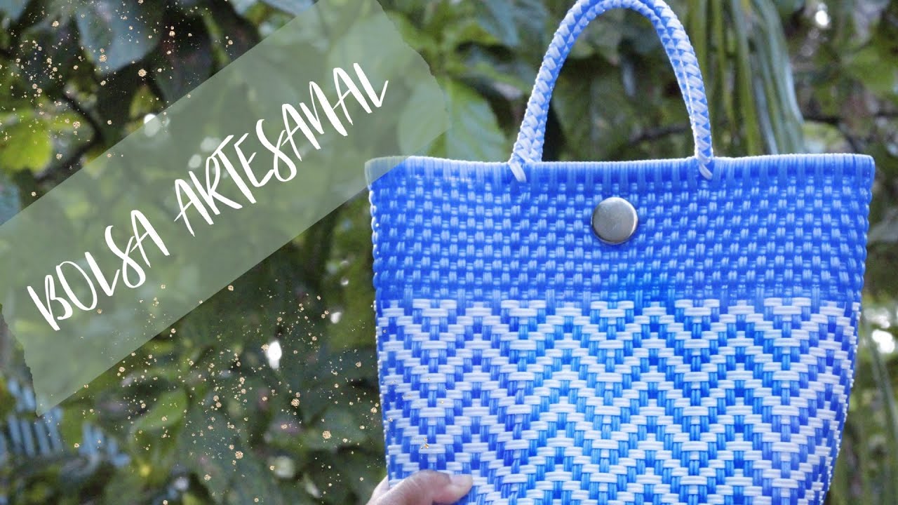 Cómo hacer una bolsa artesanal con grecas | Diseño 3