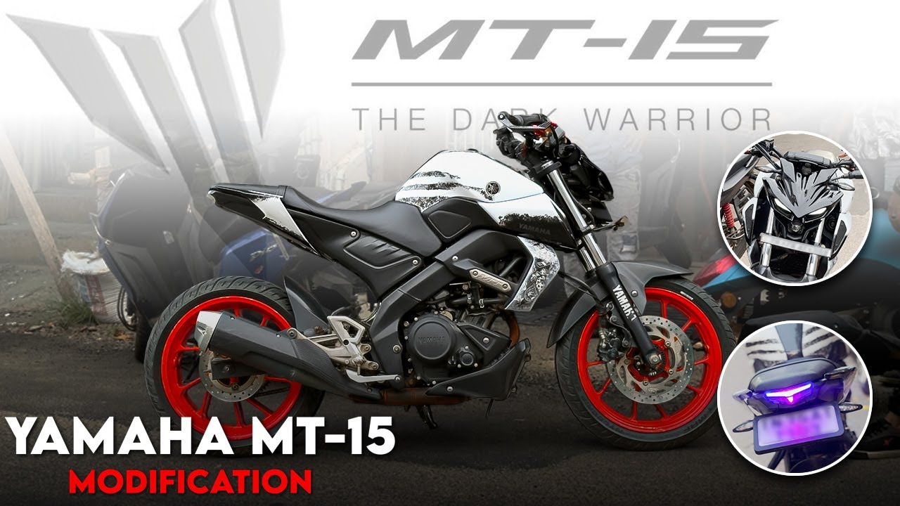 YAMAHA MT 15 MODIFIED 😱🔥 | MT 15 MODIFICATION | YAMAHA BIKE MODIFIED 📈💯