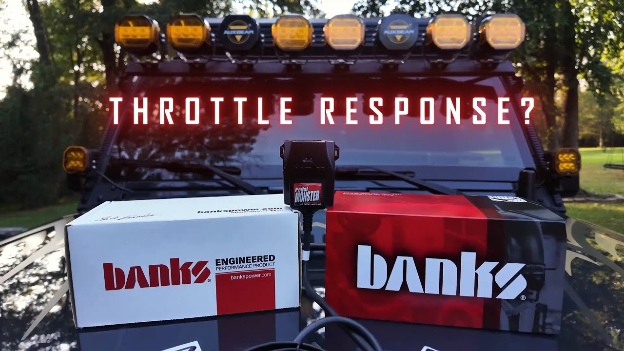 Pedal Monster VS. Pedal Commander | Throttle Response JKU