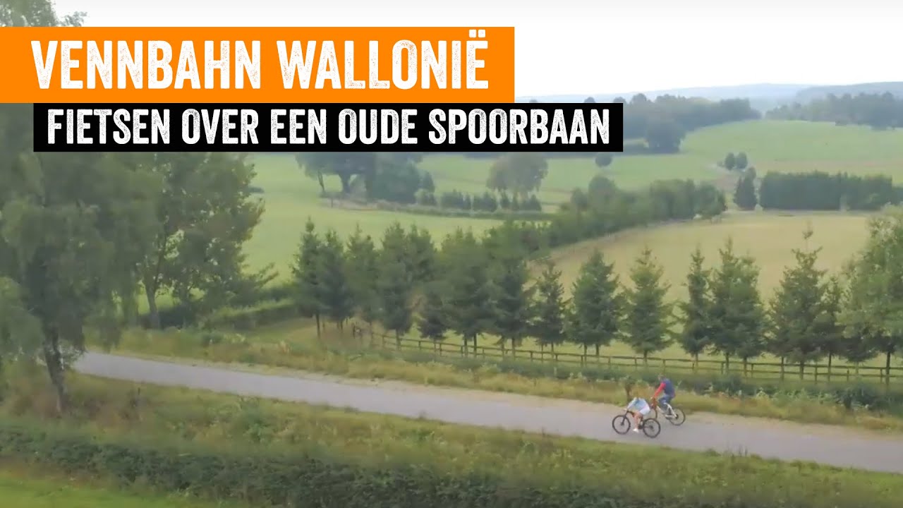Fietsen over het spoor I Vennbahn I Ardennen Wallonië